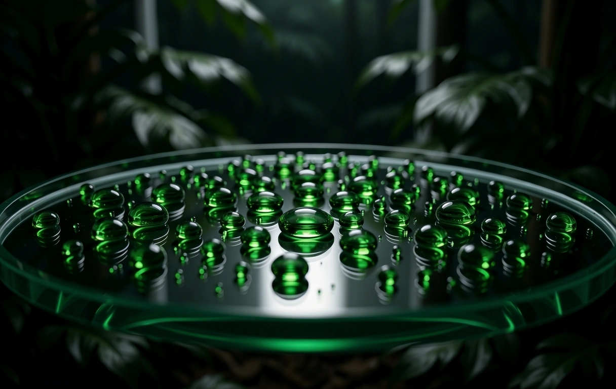 Botanical laboratory textures