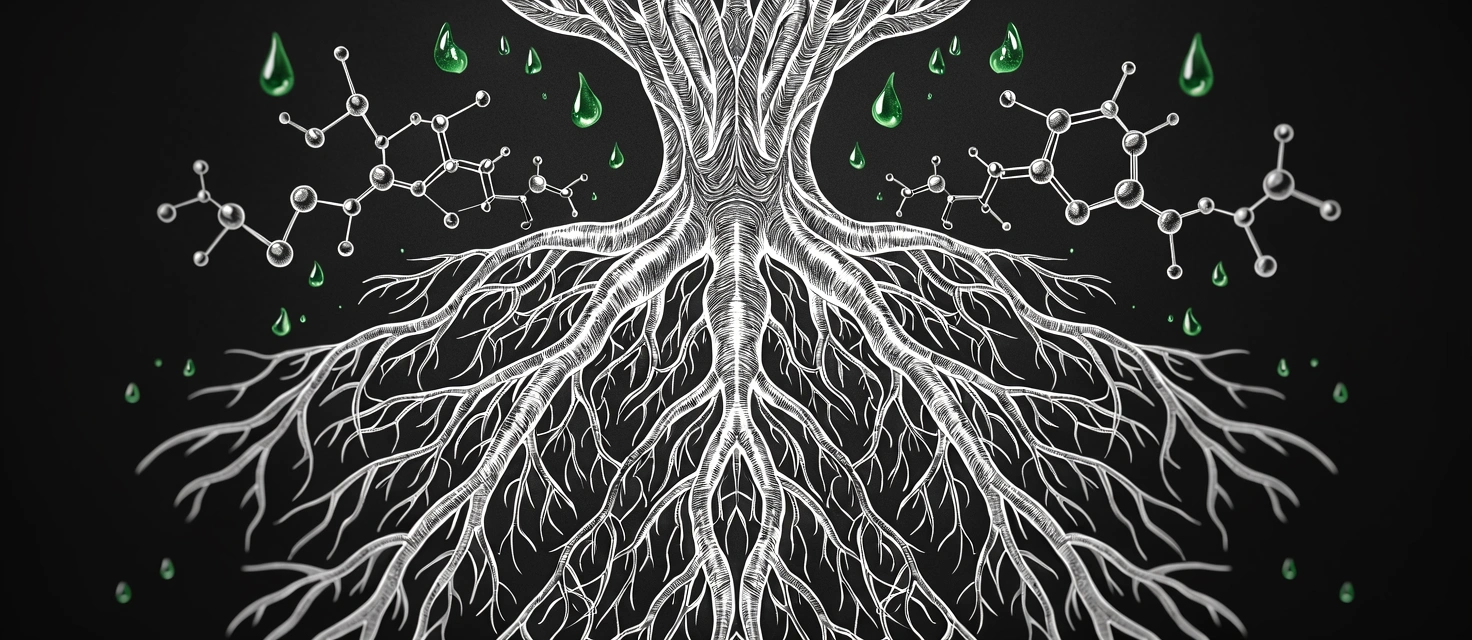 Botanical Structure Sketch